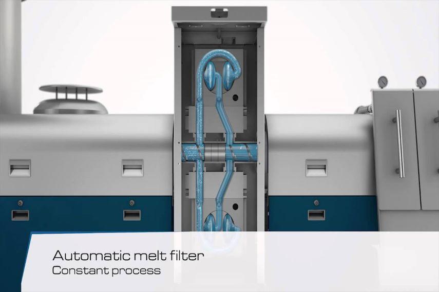 FILTRE D'EXTRUSION  RTF  AUTOMATIQUE